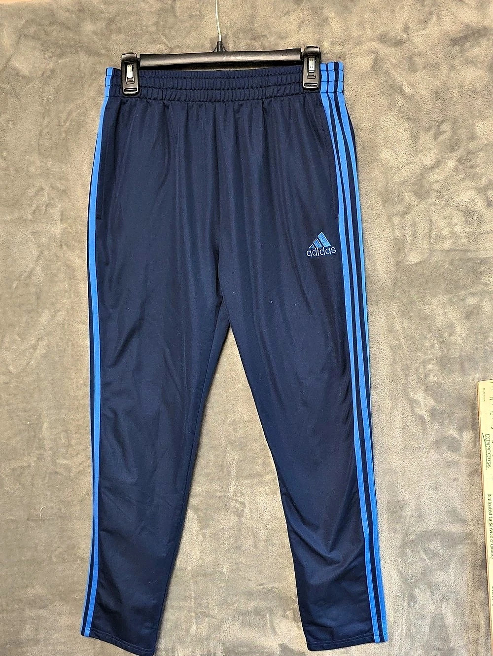 adidas 3-Stripes Tricot Track Pants Boys Blue